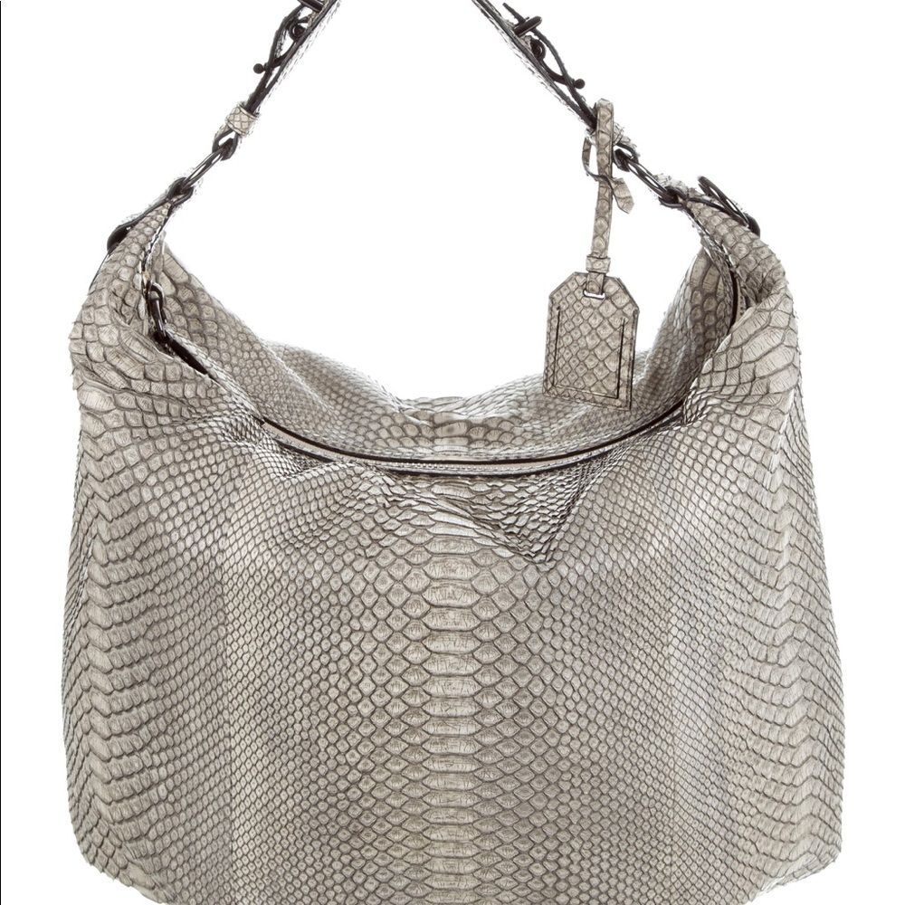 Reed Krakoff Cadet Hobo II Python Bag HOST PICK!